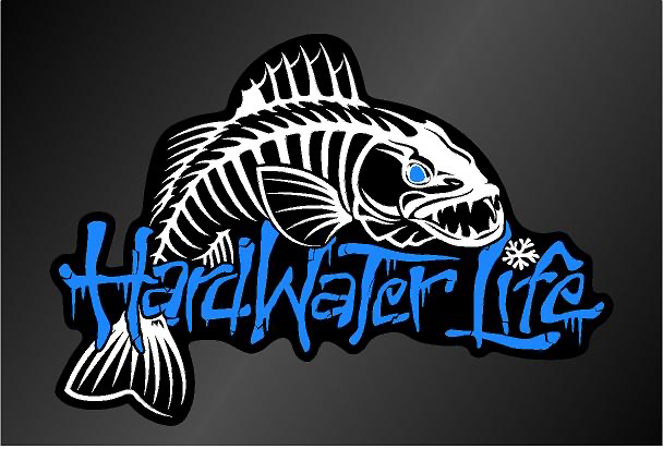 HardWater Walleye decals comes in a variety of colors to choose from. This HardWater Walleye logo was specifically designed for our Ice Fishing enthusiasts!